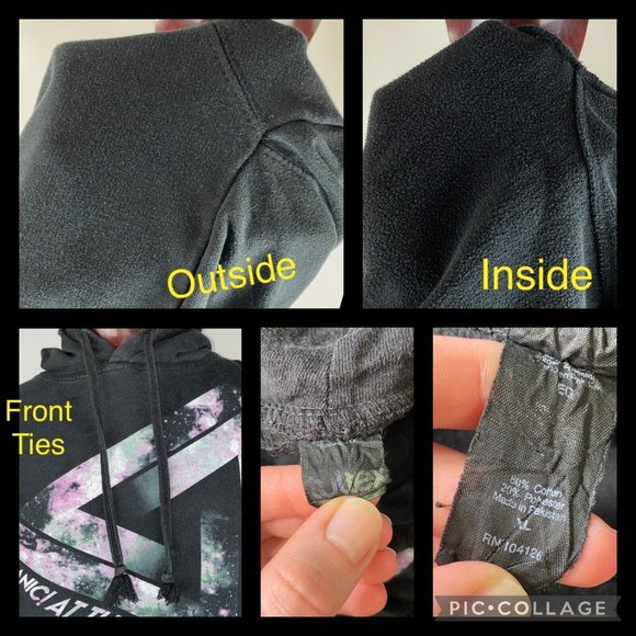 Panic! At The Disco Triangle Galaxy Hoodie Sweatshirt Size XL Pop Rock Punk Emo - Picture 12 of 12